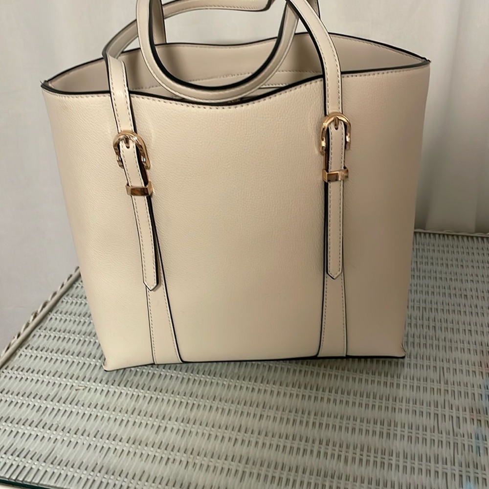 Faux leather purse
